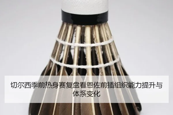 切尔西季前热身赛复盘看恩佐前插组织能力提升与体系变化